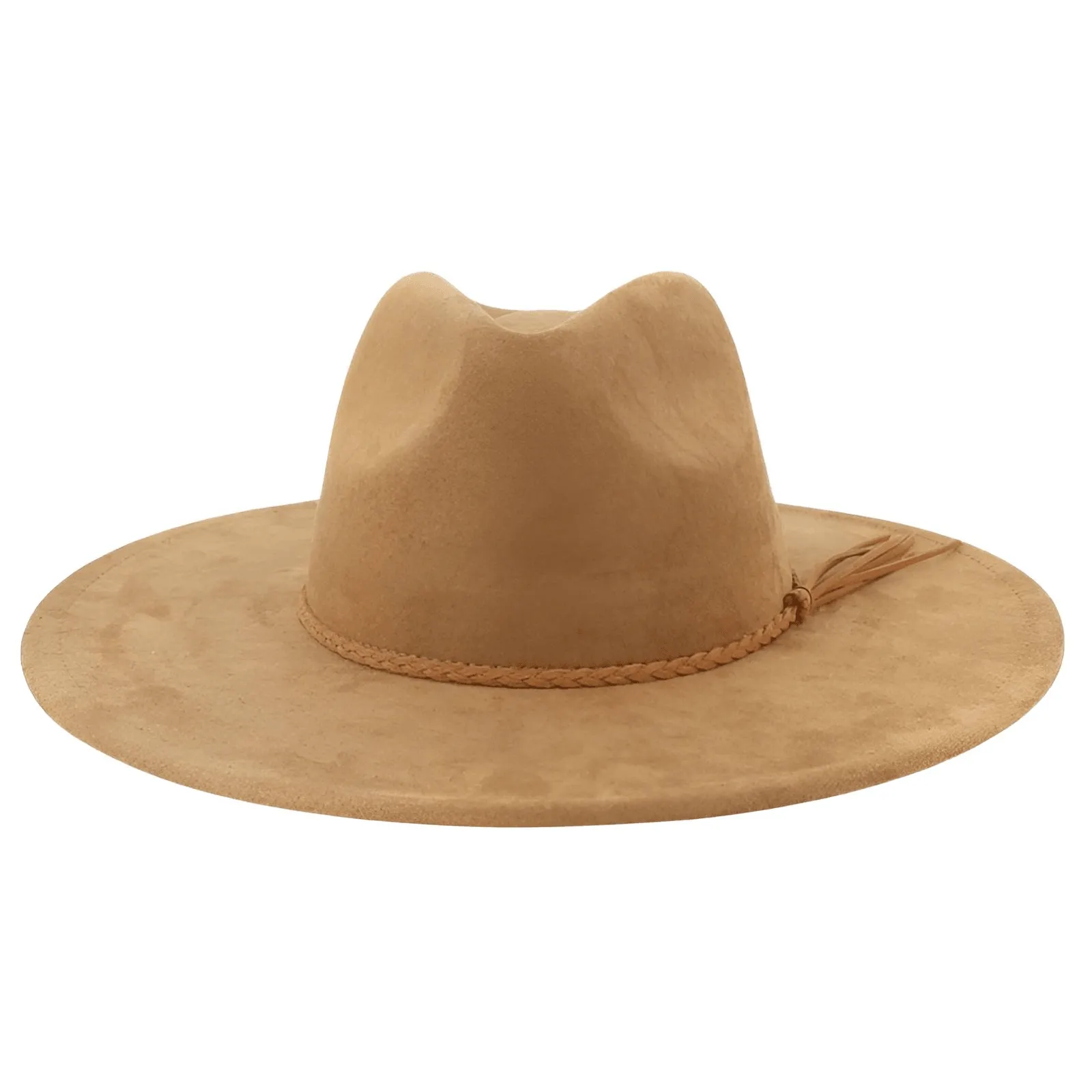 Unisex Suede Wide Brim Fedora - In 30 Colors!