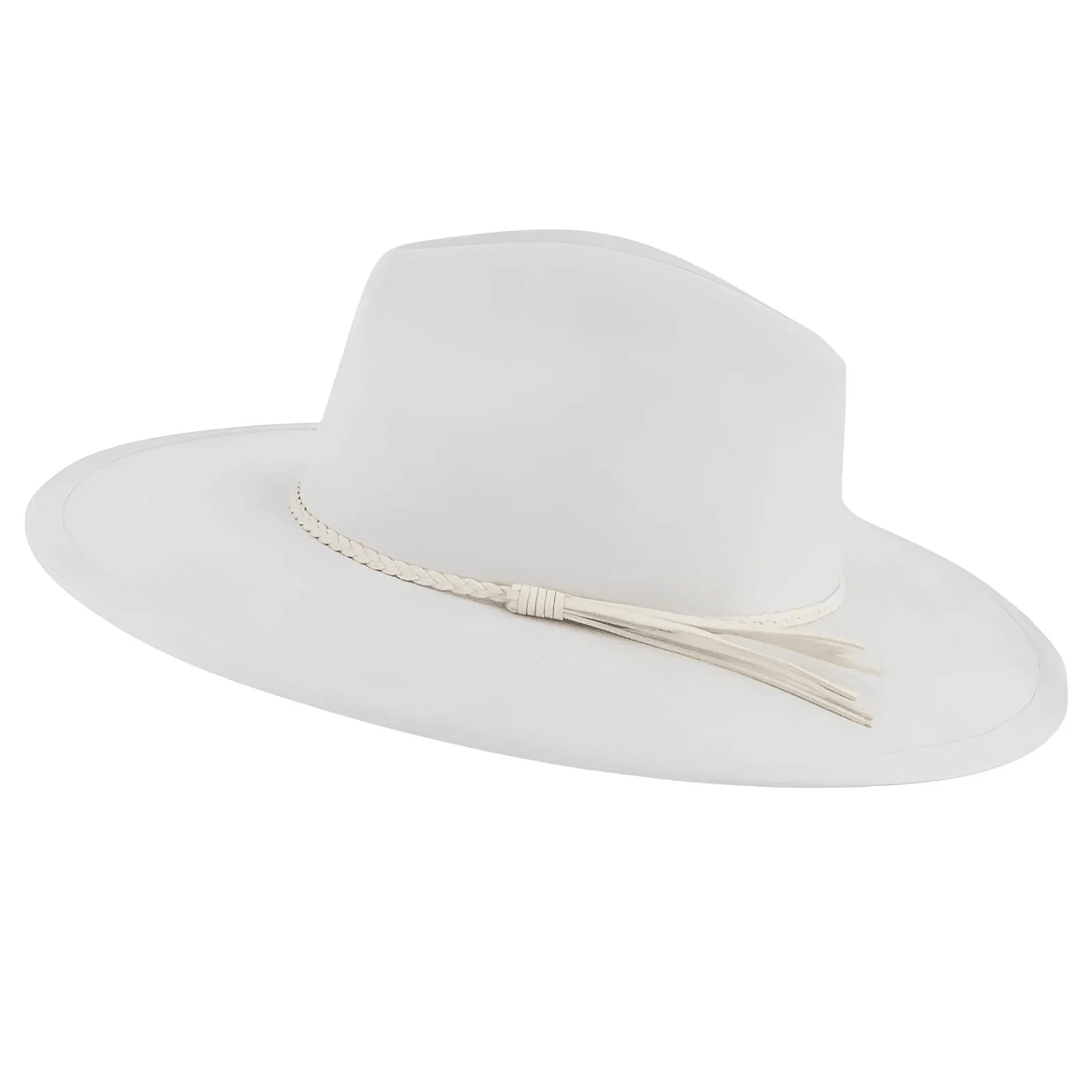 Unisex Suede Wide Brim Fedora - In 30 Colors!