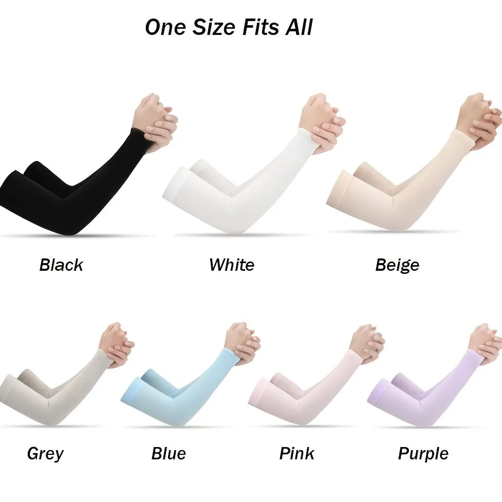 UVProof Compression Arm Sleeves for Outdoor Activities  Unisex