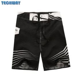 Whosale 2017 New Hot Mens Shorts Surf Board Shorts Summer Sport Beach Homme Bermuda Short Pants Quick Dry Silver Boardshorts