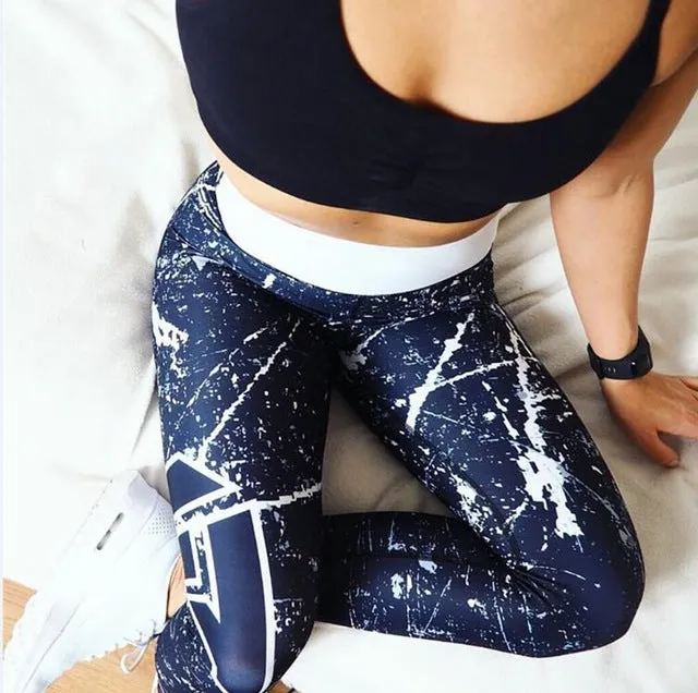 Women Slim High Waist Elasticity Leggings