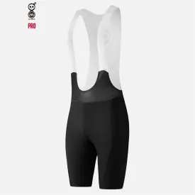 Women's Cycling Bib Shorts Minima Black Grain