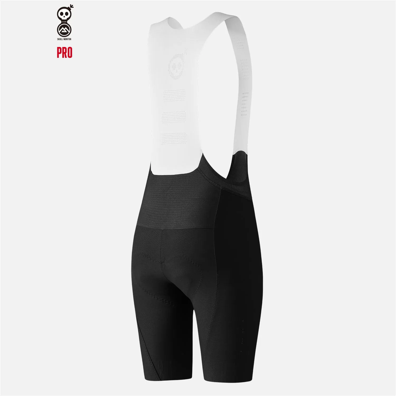 Women's Cycling Bib Shorts Minima Black Grain