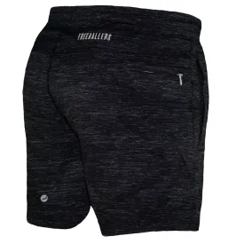 Youth Black Heather Freeballers - Sport Shorts